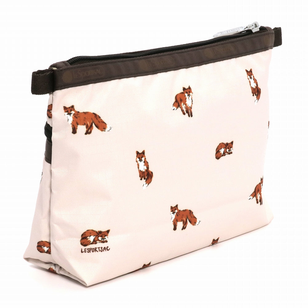 LeSportsac レスポートサック ポーチ 7105 COSMETIC CLUTCH HD49 DASHING FOXES