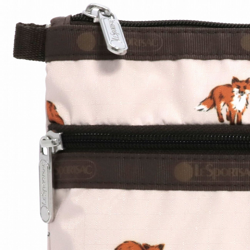 LeSportsac レスポートサック ポーチ 7105 COSMETIC CLUTCH HD49 DASHING FOXES