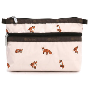 LeSportsac レスポートサック ポーチ 7105 COSMETIC CLUTCH HD49 DASHING FOXES
