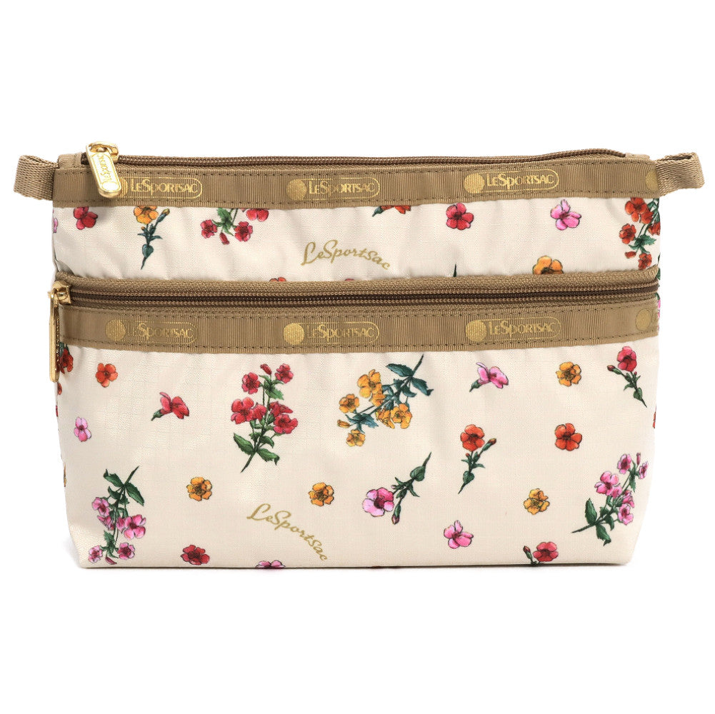 LeSportsac レスポートサック ポーチ 7105 COSMETIC CLUTCH HD82 DAINTY GARDEN