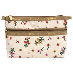 LeSportsac レスポートサック ポーチ 7105 COSMETIC CLUTCH HD82 DAINTY GARDEN