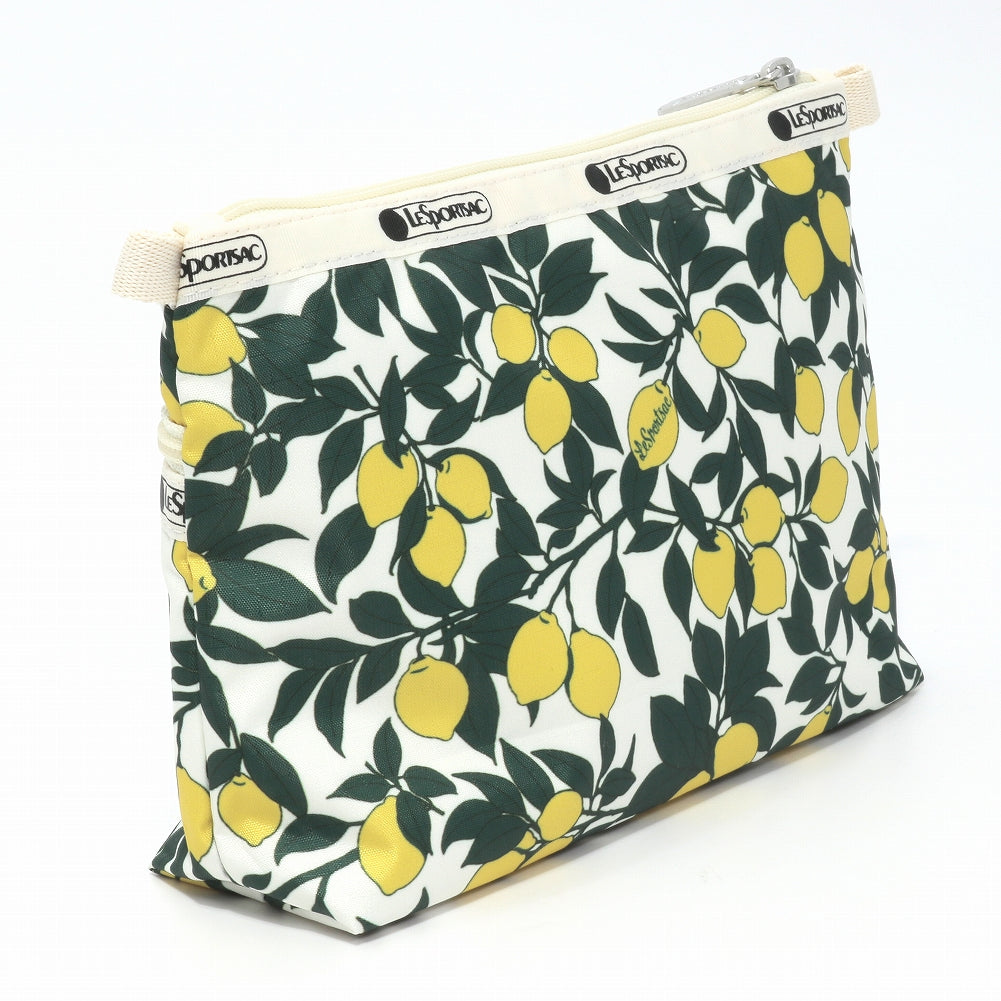 LeSportsac レスポートサック ポーチ 7105 COSMETIC CLUTCH HF42 LEMON ORCHARD