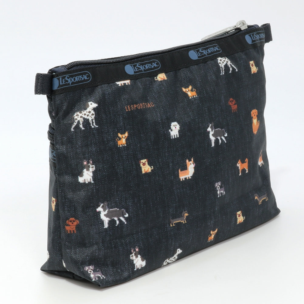 LeSportsac レスポートサック ポーチ 7105 COSMETIC CLUTCH HF44 WOOF WONDERLAND