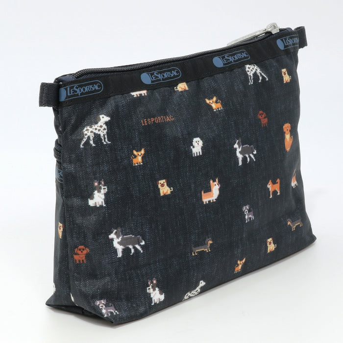 LeSportsac レスポートサック ポーチ 7105 COSMETIC CLUTCH HF44 WOOF WONDERLAND