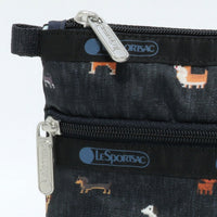 LeSportsac レスポートサック ポーチ 7105 COSMETIC CLUTCH HF44 WOOF WONDERLAND