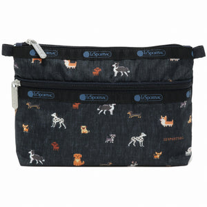 LeSportsac レスポートサック ポーチ 7105 COSMETIC CLUTCH HF44 WOOF WONDERLAND
