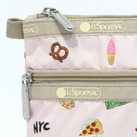 LeSportsac レスポートサック ポーチ 7105 COSMETIC CLUTCH HF56 NYC ICONS PINK
