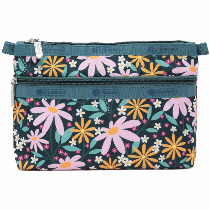 LeSportsac レスポートサック ポーチ 7105 COSMETIC CLUTCH HF58 RETRO DAISIES