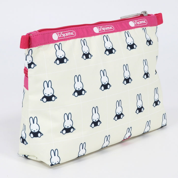 LeSportsac レスポートサック ポーチ 7105 COSMETIC CLUTCH L260 MIFFY GRID CHECK ACC