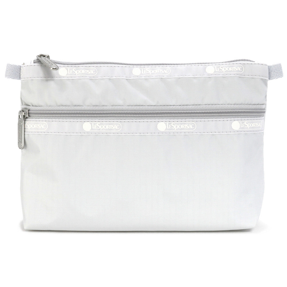 LeSportsac レスポートサック ポーチ 7105 COSMETIC CLUTCH RA15 Pearl Gray [並行輸入商品]