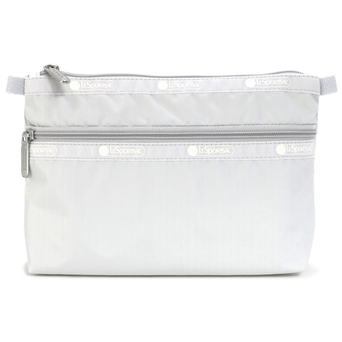 LeSportsac レスポートサック ポーチ 7105 COSMETIC CLUTCH RA15 Pearl Gray [並行輸入商品]