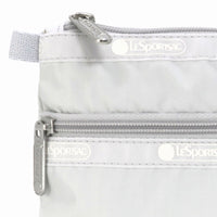 LeSportsac レスポートサック ポーチ 7105 COSMETIC CLUTCH RA15 Pearl Gray [並行輸入商品]