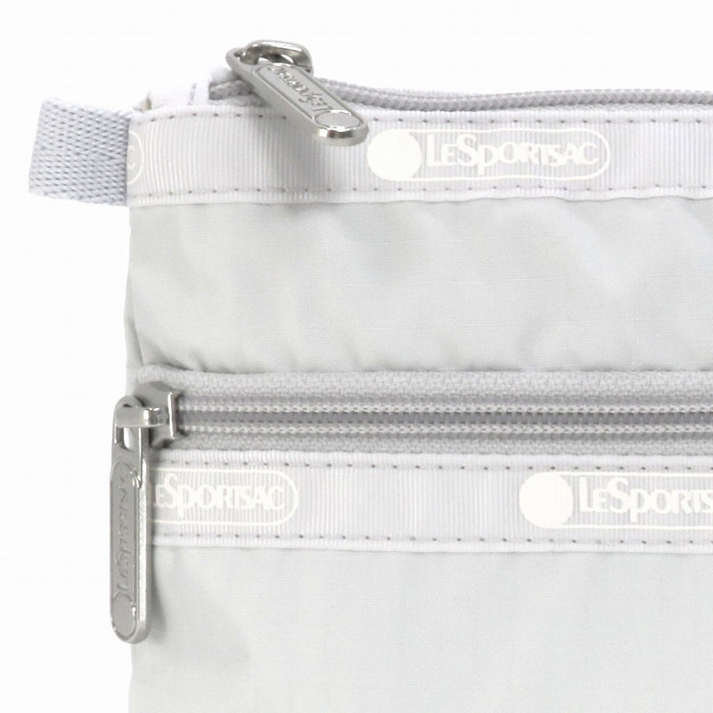 LeSportsac レスポートサック ポーチ 7105 COSMETIC CLUTCH RA15 Pearl Gray [並行輸入商品]