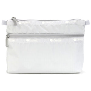 LeSportsac レスポートサック ポーチ 7105 COSMETIC CLUTCH RA15 Pearl Gray [並行輸入商品]