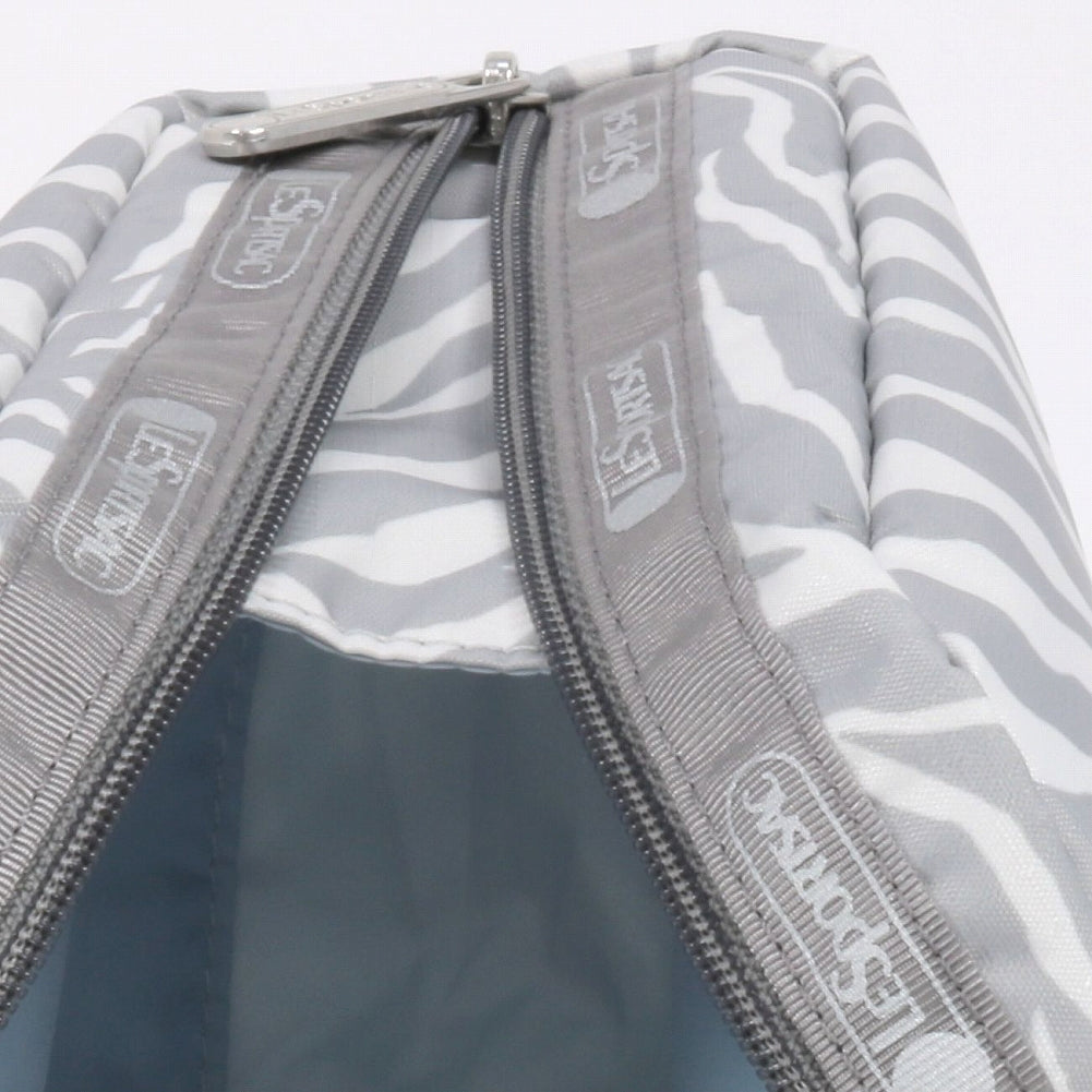 LeSportsac レスポートサック ポーチ 7121 EXTRA LARGE RECTANGULAR COSMETIC E974 ALLOY ZEBRA