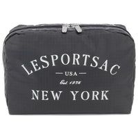 LeSportsac レスポートサック ポーチ 7121 EXTRA LARGE RECTANGULAR COSMETIC H125 THUNDER LOGO COSM