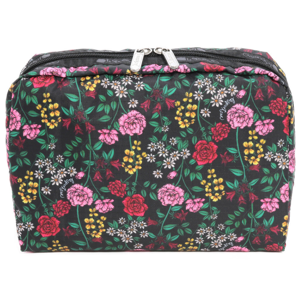 LeSportsac レスポートサック ポーチ 7121 EXTRA LARGE RECTANGULAR COSMETIC HC26 BRILLIANT BOTANICAL