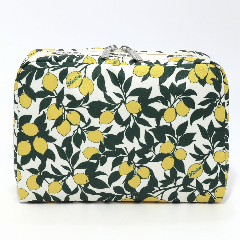 LeSportsac レスポートサック ポーチ 7121 EXTRA LARGE RECTANGULAR COSMETIC HF42 LEMON ORCHARD