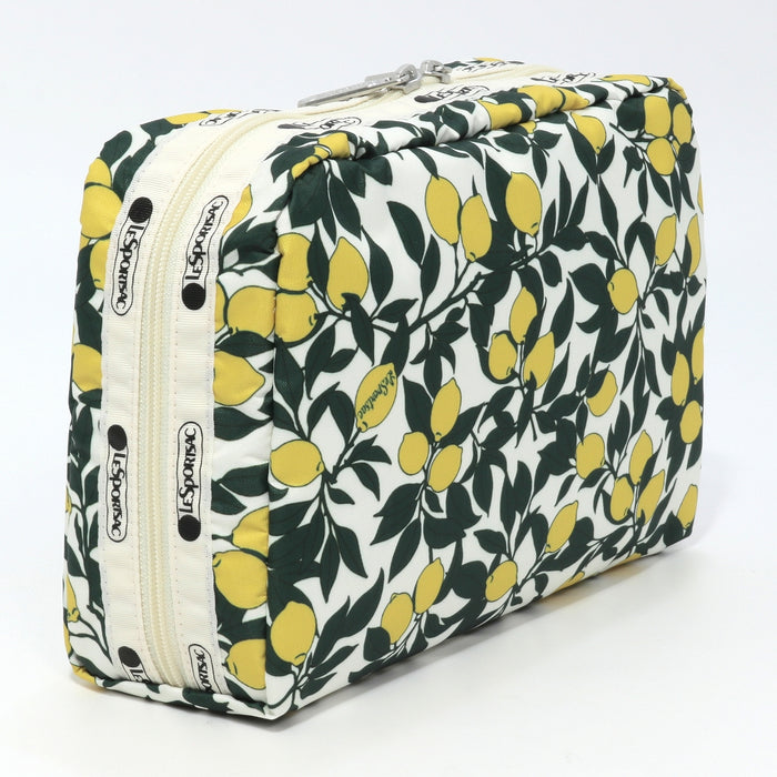 LeSportsac レスポートサック ポーチ 7121 EXTRA LARGE RECTANGULAR COSMETIC HF42 LEMON ORCHARD