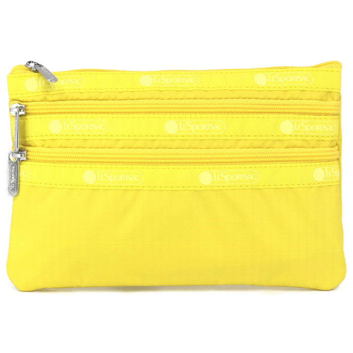 LeSportsac レスポートサック ポーチ 7158 3 ZIP COSMETIC C543 PRIMROSE YELLOW