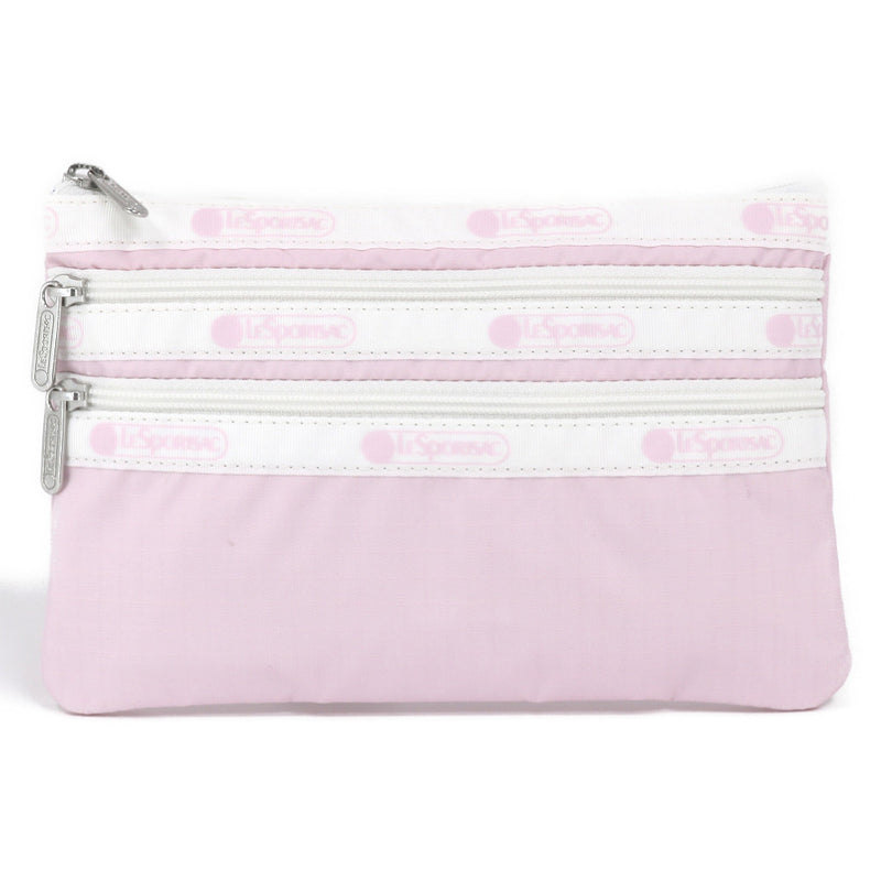 LeSportsac レスポートサック ポーチ 7158 3 ZIP COSMETIC C546 SPECTATOR PETAL PINK