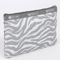 LeSportsac レスポートサック ポーチ 7158 3 ZIP COSMETIC E974 ALLOY ZEBRA