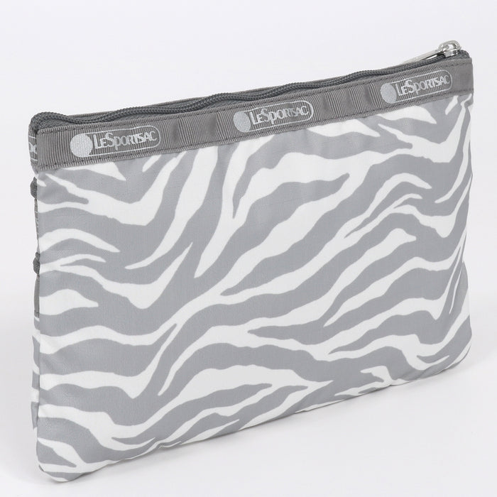 LeSportsac レスポートサック ポーチ 7158 3 ZIP COSMETIC E974 ALLOY ZEBRA