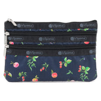 LeSportsac レスポートサック ポーチ 7158 3 ZIP COSMETIC E977 TOSSED FRUITS