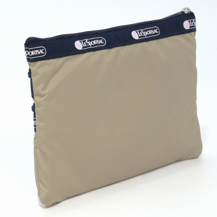 LeSportsac レスポートサック ポーチ 7158 3 ZIP COSMETIC FA04 SPECTATOR BONE/NAVY