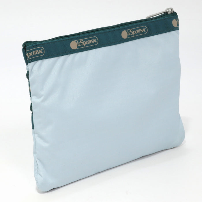 LeSportsac レスポートサック ポーチ 7158 3 ZIP COSMETIC FA17 SPECTATOR CLEAR SKY/TEAL
