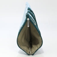 LeSportsac レスポートサック ポーチ 7158 3 ZIP COSMETIC FA17 SPECTATOR CLEAR SKY/TEAL