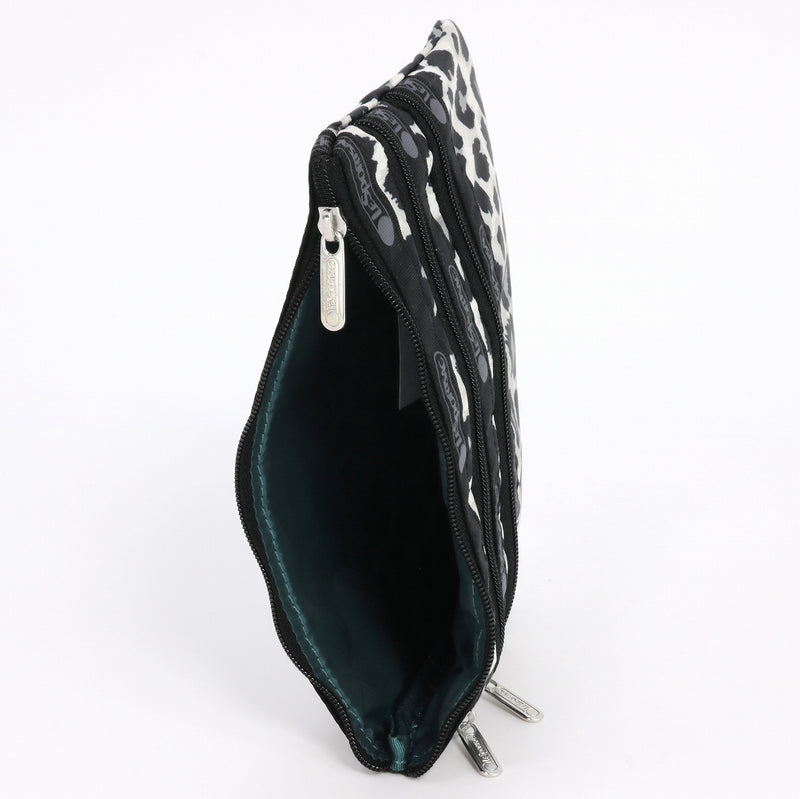LeSportsac レスポートサック ポーチ 7158 3 ZIP COSMETIC HC19 NEUTRAL LEOPARD