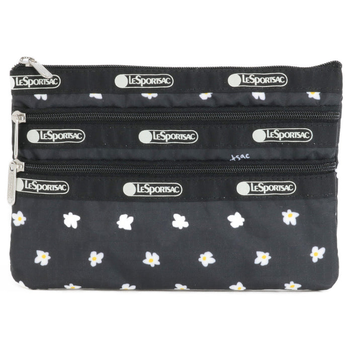 LeSportsac レスポートサック ポーチ 7158 3 ZIP COSMETIC HC86 DITSY DAISY