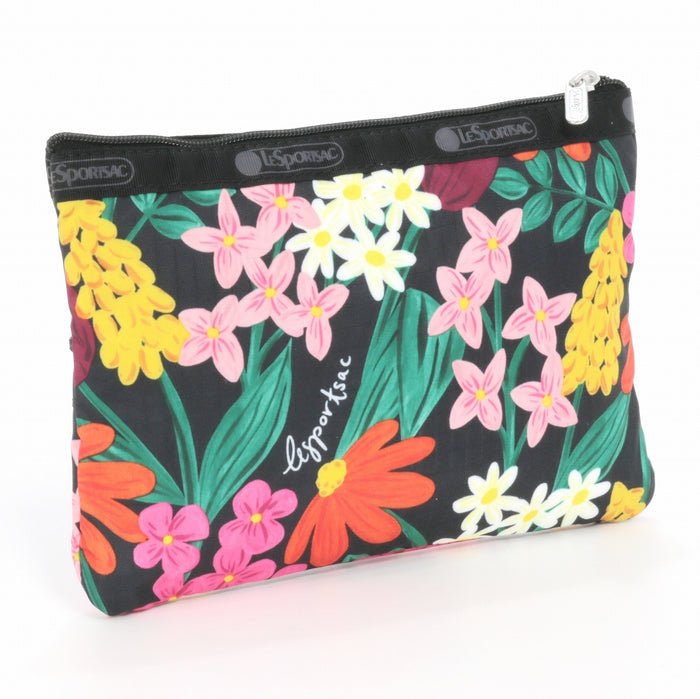 LeSportsac レスポートサック ポーチ 7158 3 ZIP COSMETIC HC87 Bright Garden Blooms [並行輸入商品]