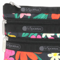 LeSportsac レスポートサック ポーチ 7158 3 ZIP COSMETIC HC87 Bright Garden Blooms [並行輸入商品]