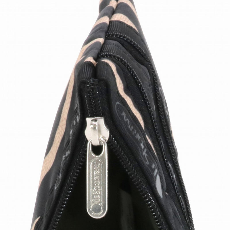 LeSportsac レスポートサック ポーチ 7158 3 ZIP COSMETIC HC94 RAFFIA ZEBRA