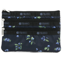 LeSportsac レスポートサック ポーチ 7158 3 ZIP COSMETIC HD43 VERY BERRY