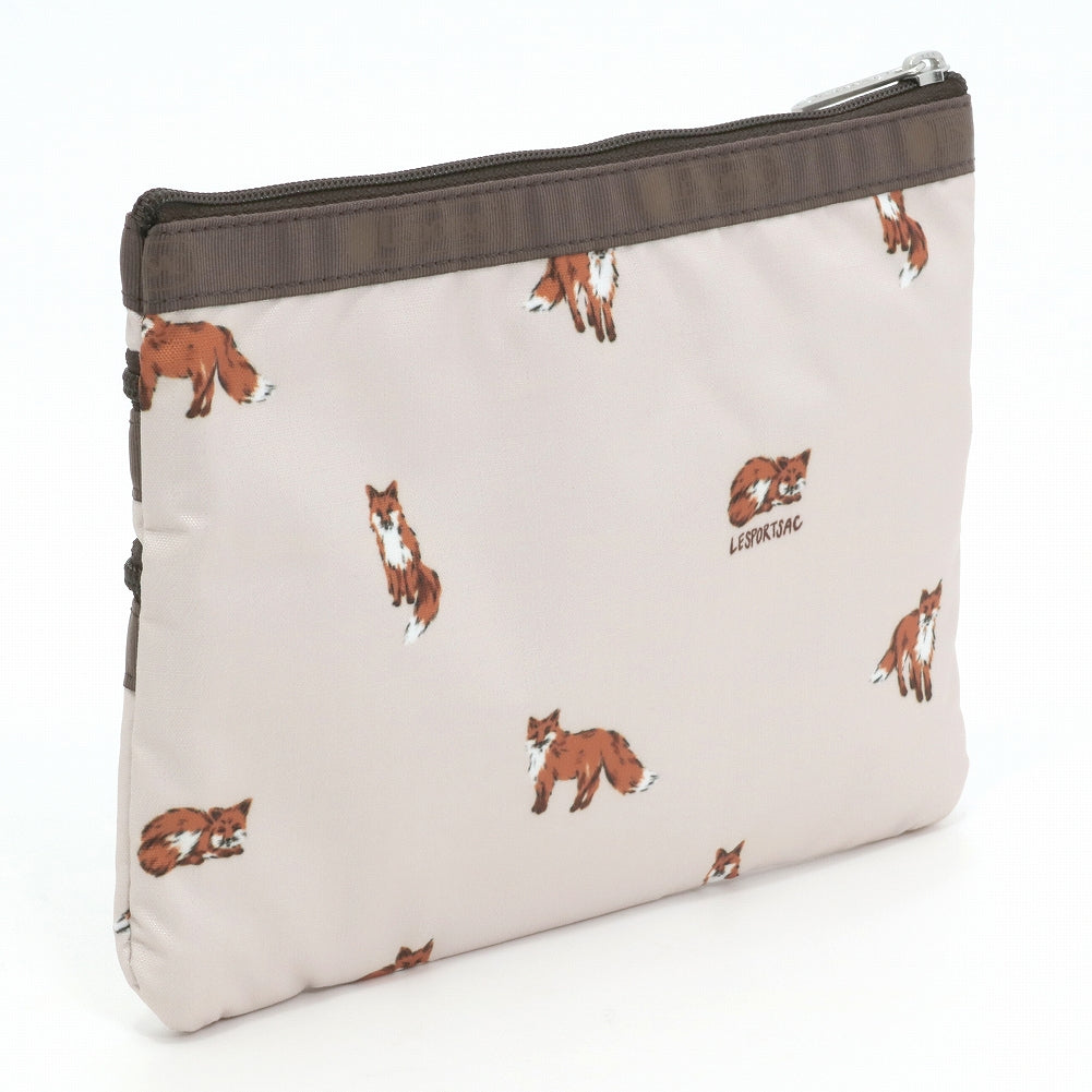 LeSportsac レスポートサック ポーチ 7158 3 ZIP COSMETIC HD49 DASHING FOXES [並行輸入商品]
