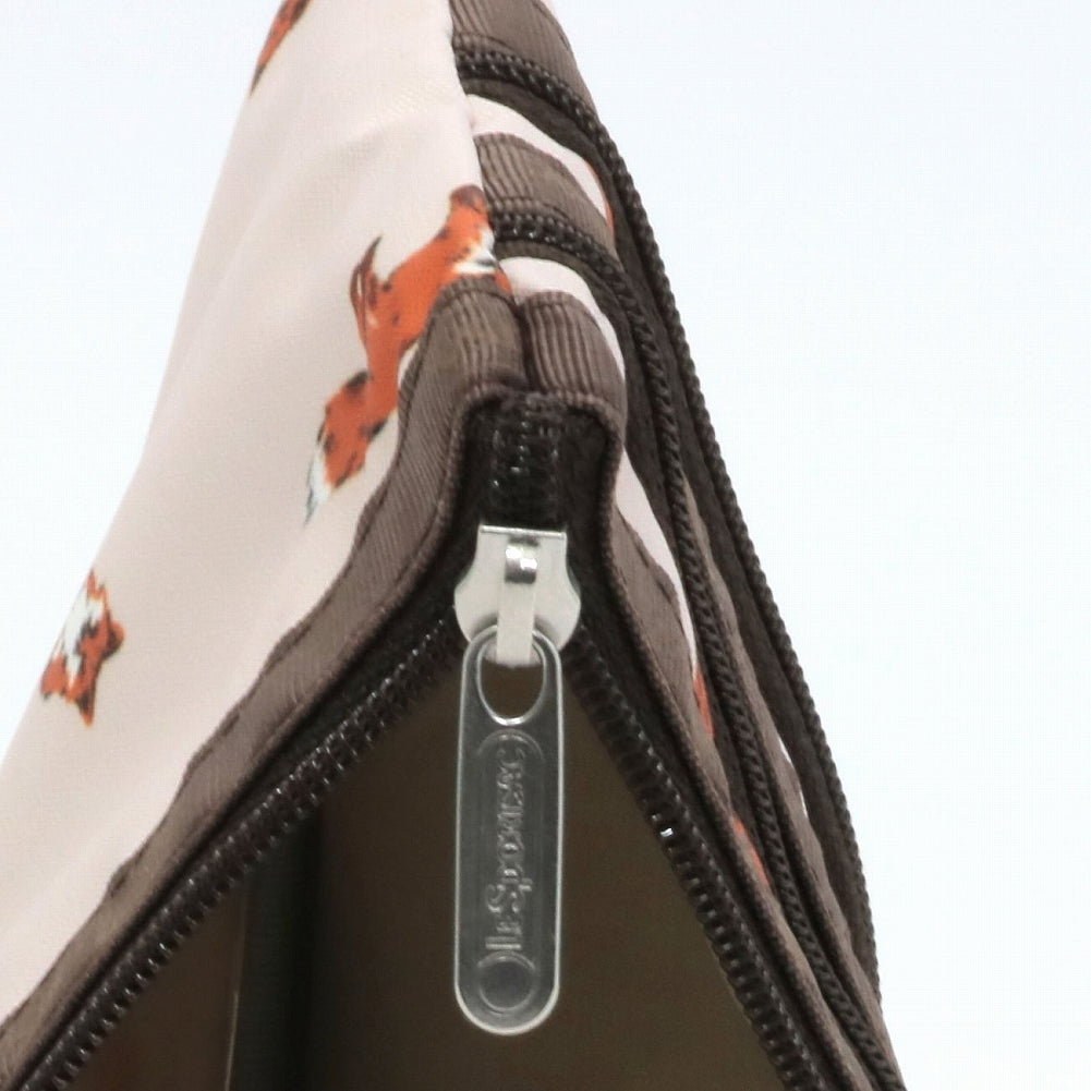 LeSportsac レスポートサック ポーチ 7158 3 ZIP COSMETIC HD49 DASHING FOXES [並行輸入商品]