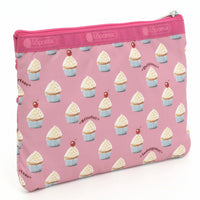 LeSportsac レスポートサック ポーチ 7158 3 ZIP COSMETIC HD87 SWEET CUPCAKE DELIGHT [並行輸入商品]