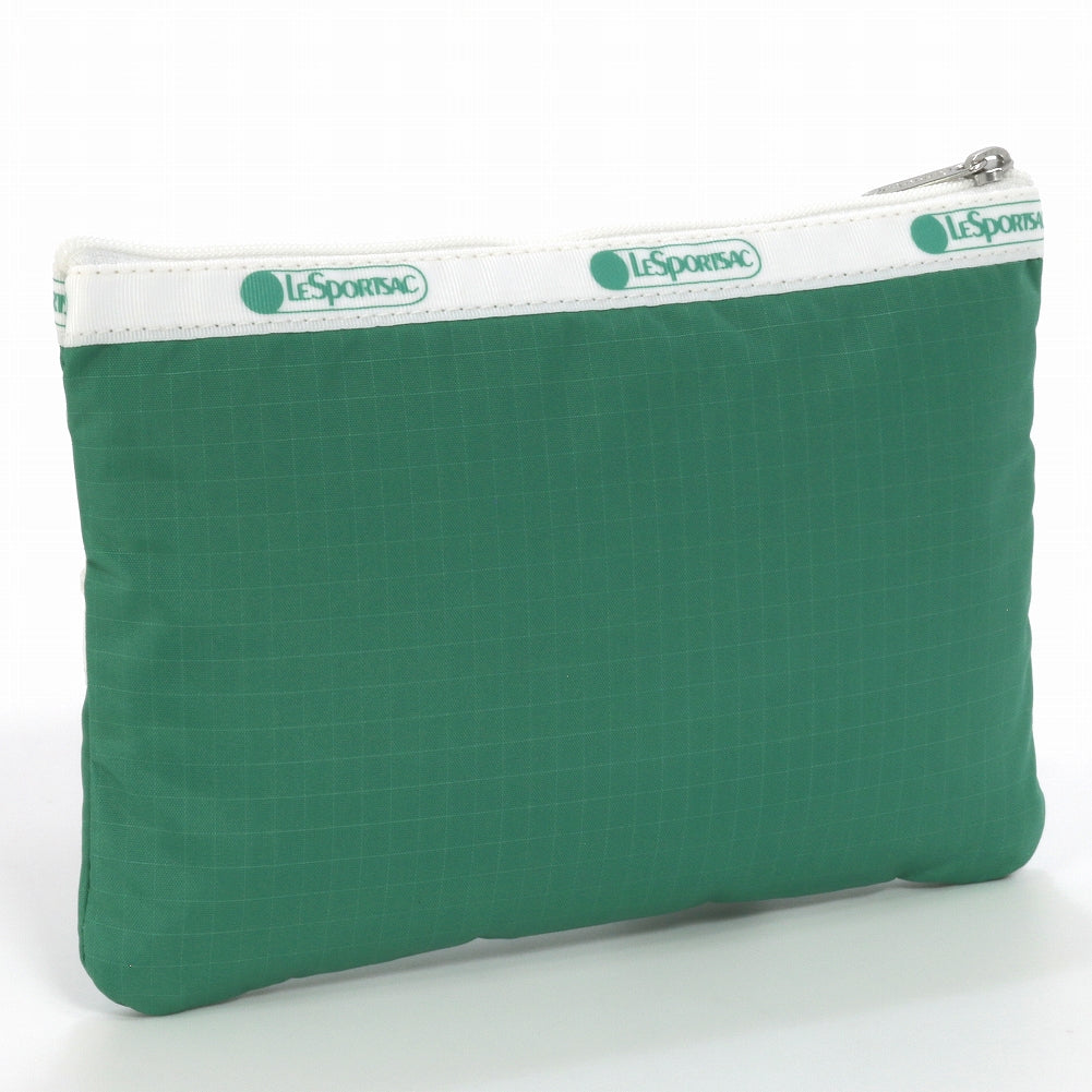 LeSportsac レスポートサック ポーチ 7158 3 ZIP COSMETIC LB78 Spectator Kelly Green [並行輸入商品]