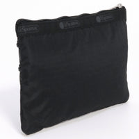 LeSportsac レスポートサック ポーチ 7158 3 ZIP COSMETIC R086 RECYCLED BLACK