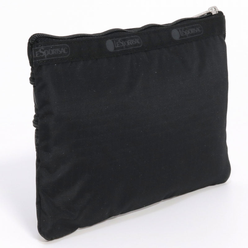 LeSportsac レスポートサック ポーチ 7158 3 ZIP COSMETIC R086 RECYCLED BLACK