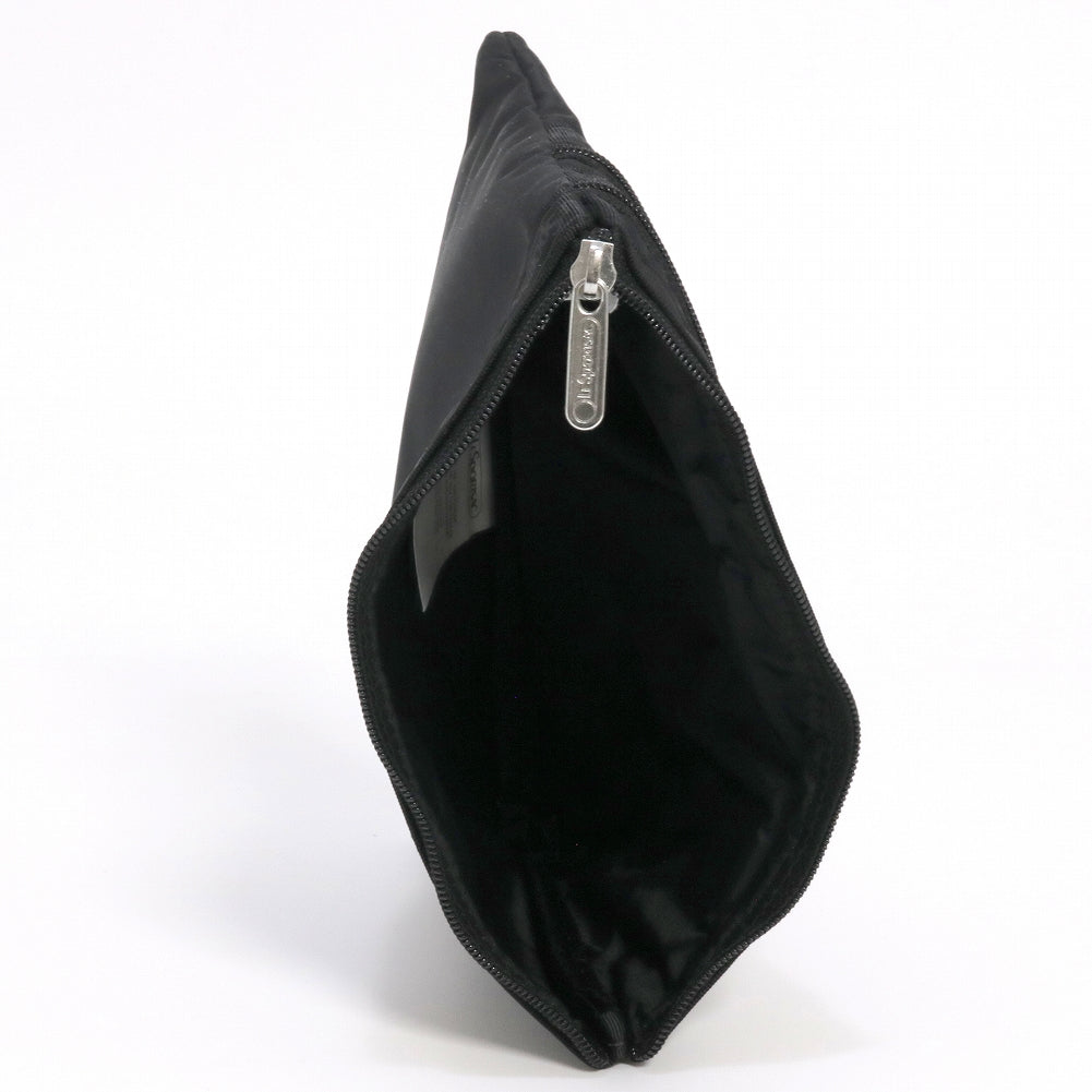 LeSportsac レスポートサック ポーチ 7158 3 ZIP COSMETIC R086 RECYCLED BLACK