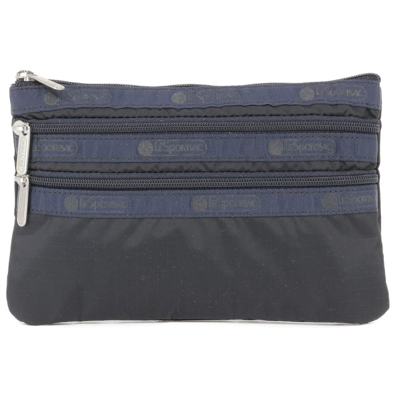 LeSportsac レスポートサック ポーチ 7158 3 ZIP COSMETIC R111 DEEP SEA BLUE