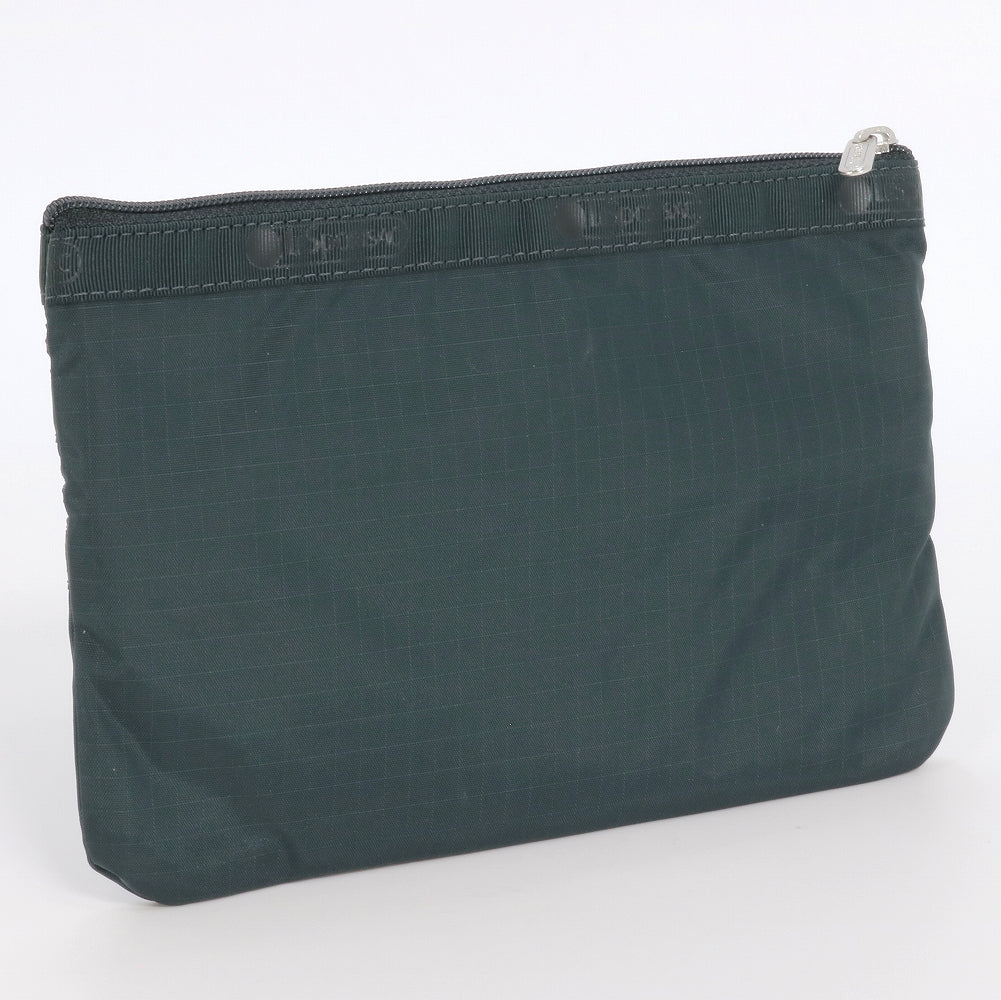 LeSportsac レスポートサック ポーチ 7158 3 ZIP COSMETIC R190 MIDNIGHT GREEN