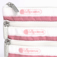 LeSportsac レスポートサック ポーチ 7158 3 ZIP COSMETIC RA05 SPECTATOR PEONY PINK