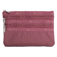 LeSportsac レスポートサック ポーチ 7158 3 ZIP COSMETIC RA07 MAUVE