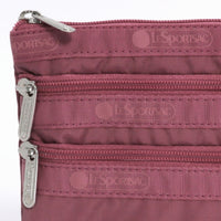 LeSportsac レスポートサック ポーチ 7158 3 ZIP COSMETIC RA07 MAUVE