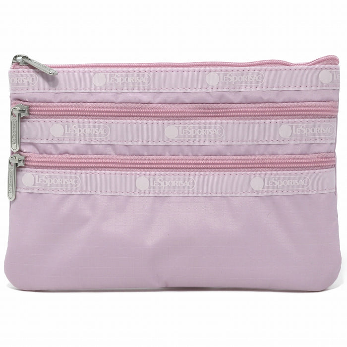 LeSportsac レスポートサック ポーチ 7158 3 ZIP COSMETIC RA34 SNOW PINK